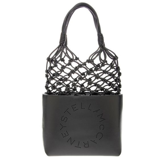 Stella McCartney Handbags - Stella McCartney Logo Knotted Bucket Bag